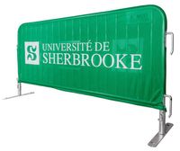 Block 60 Polyester Barricade Cover | Custom Fit